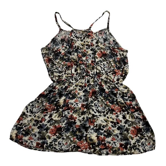 Love Culture Sleeveless Scoop Neck Floral Tank Top Size Medium Racerback Boho - Picture 2 of 9